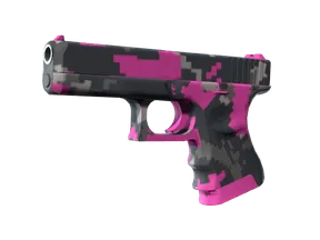 Glock-18 - Пиксельный камуфляж «Розовый»