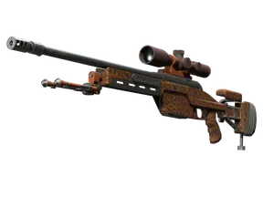 SSG 08 - Оранжевая филигрань - 160x114
