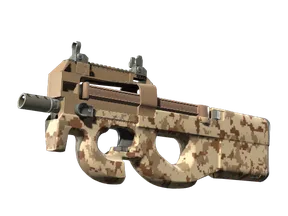 P90 - Пиксельный камуфляж «Пустыня»