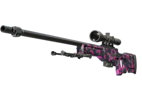 AWP - Пиксельный камуфляж «Розовый» - 160x114